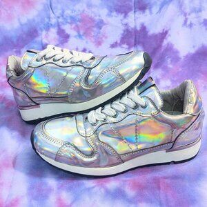 Steve Madden Holographic Sneakers: 7
